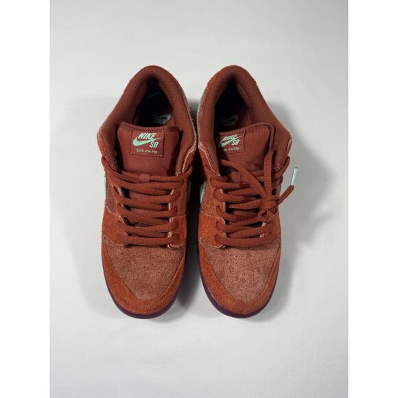 Nike SB Dunk Low Pro Skate Shoes Mens Size 10 Mystic Red Skateboard DV5429-601 main image 8
